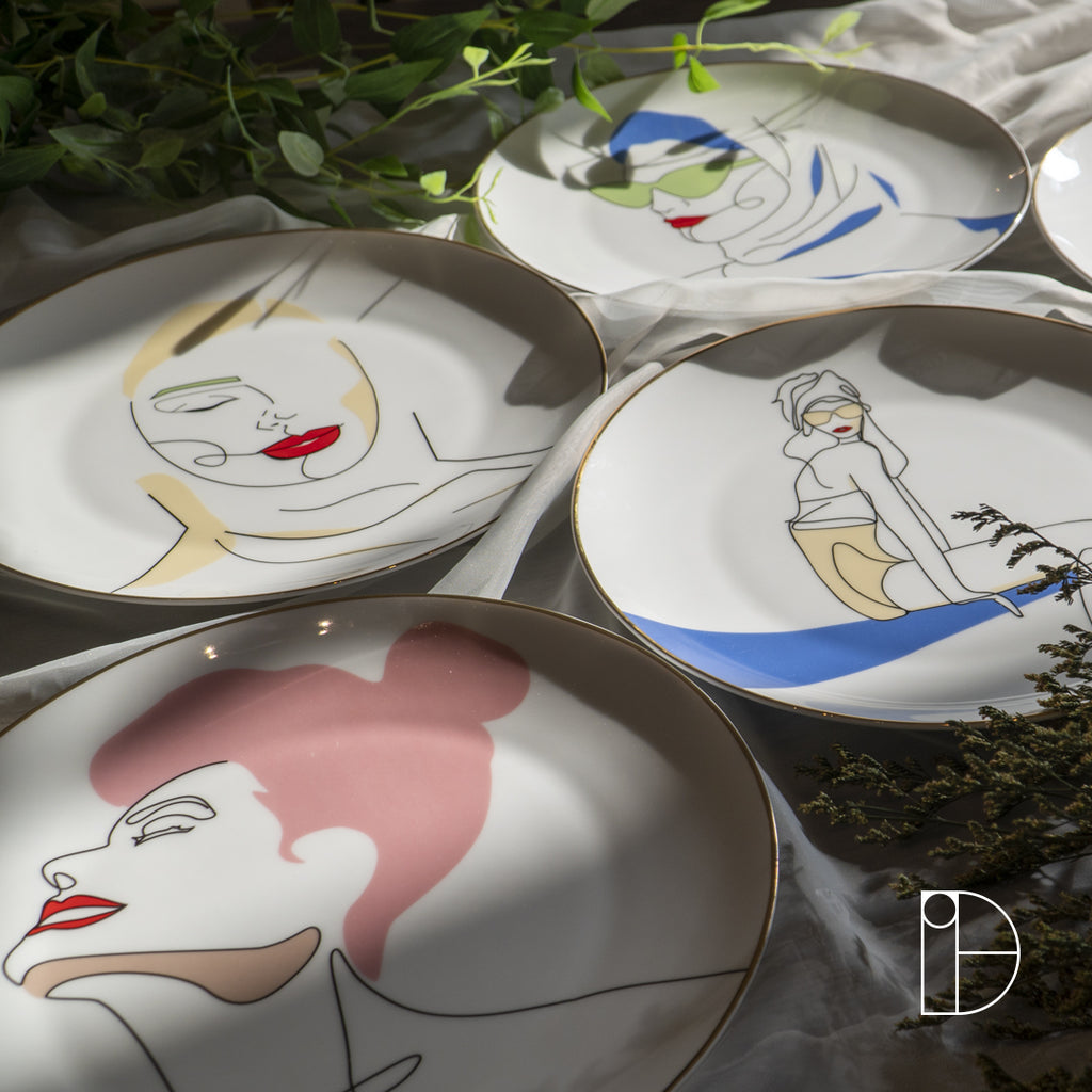 Stylish Plates | Athena ware | Interior Boulevard