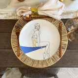 Interior Boulevard Athena ware Debbie Dinner Plate Aerial View