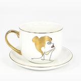Divine Cup and Saucer Set