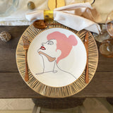 Interior Boulevard Athena ware Divine Dinner Plate Aerial View
