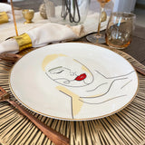 Interior Boulevard Athena ware Hessa Dinner Plate Angle View