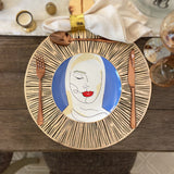 Interior Boulevard Athena ware Hessa Salad Plate Aerial View